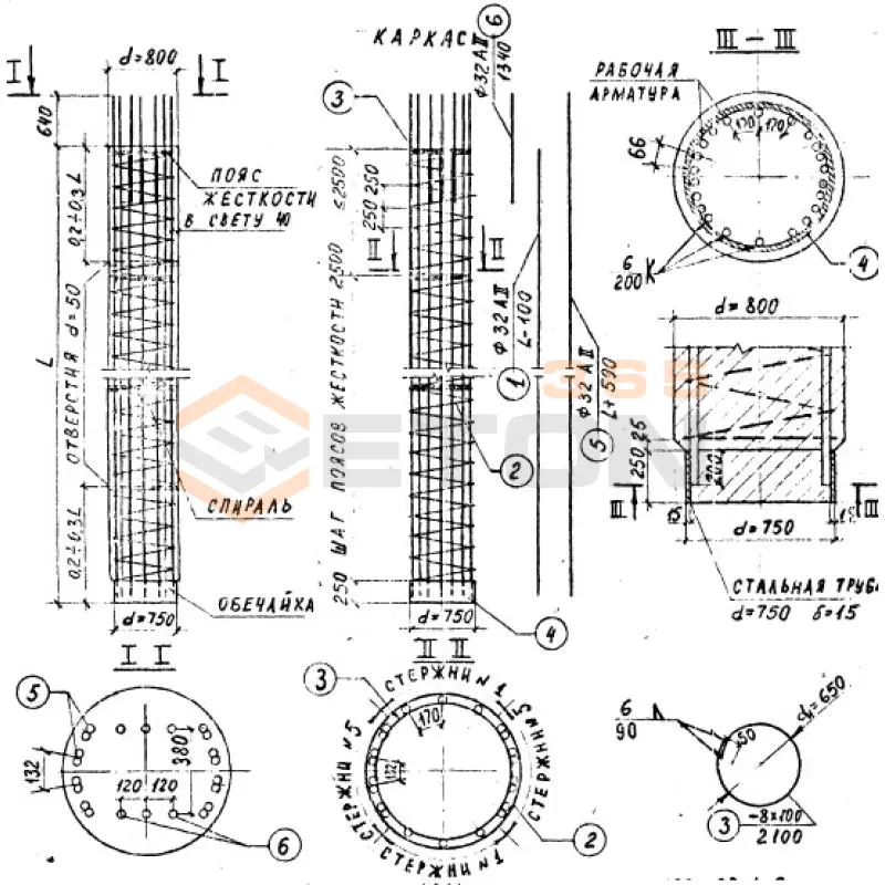 Блоки столбов ИНВ 25442м СВ 9-2 (ИНВ 25442м)