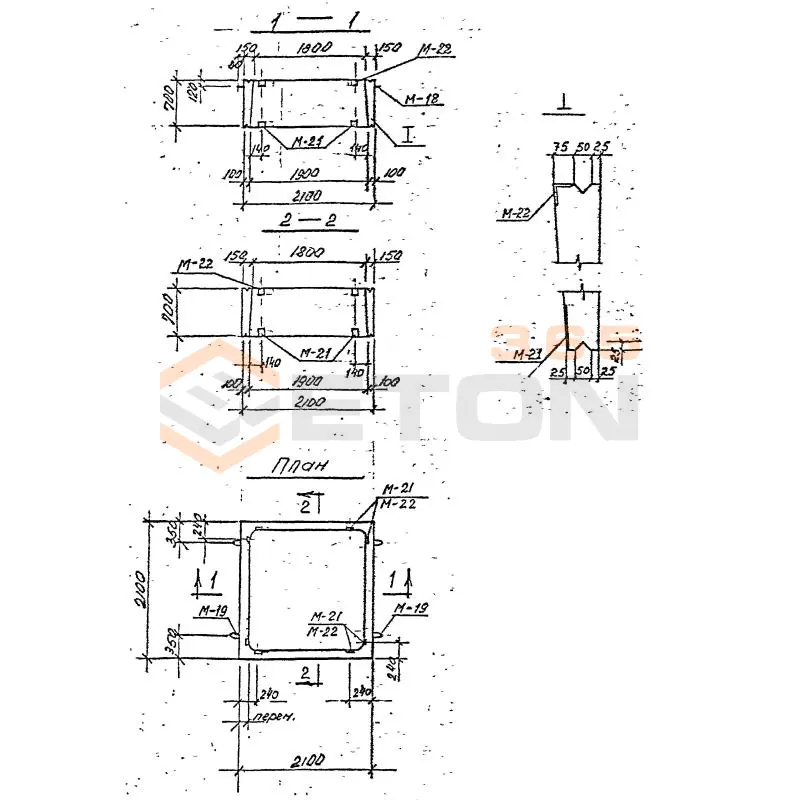 Блоки камер Серия 3.903 КЛ-13 СБК 1,8
