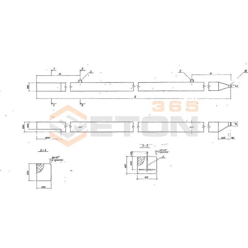Сваи анкерные Серия 3.504.1-23 АС 70-35