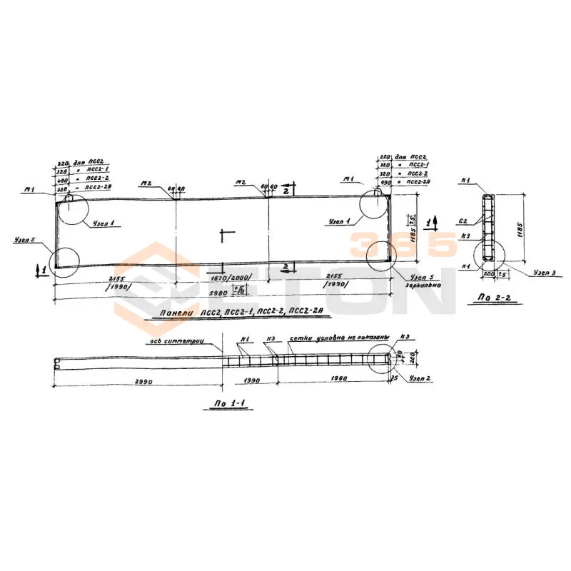 Панели Серия ИИС 61 ПСС 2-1 (ИИС 61)
