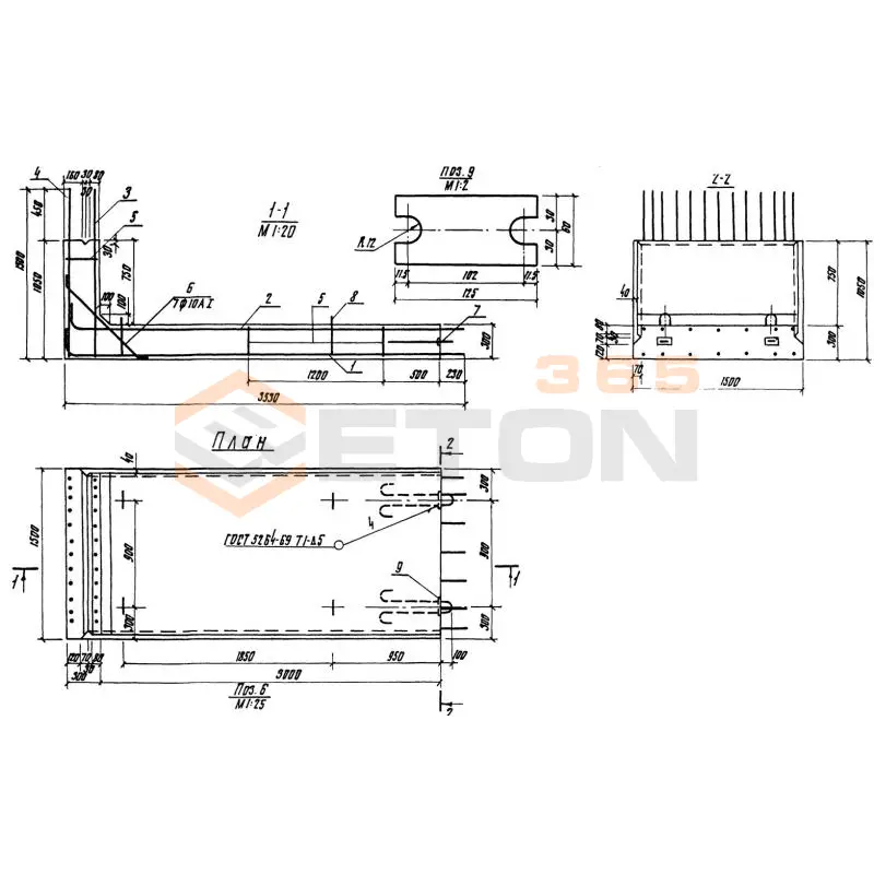 Блоки стеновые Серия 3.820.1-29 СБ 30 (3.820.1-29)