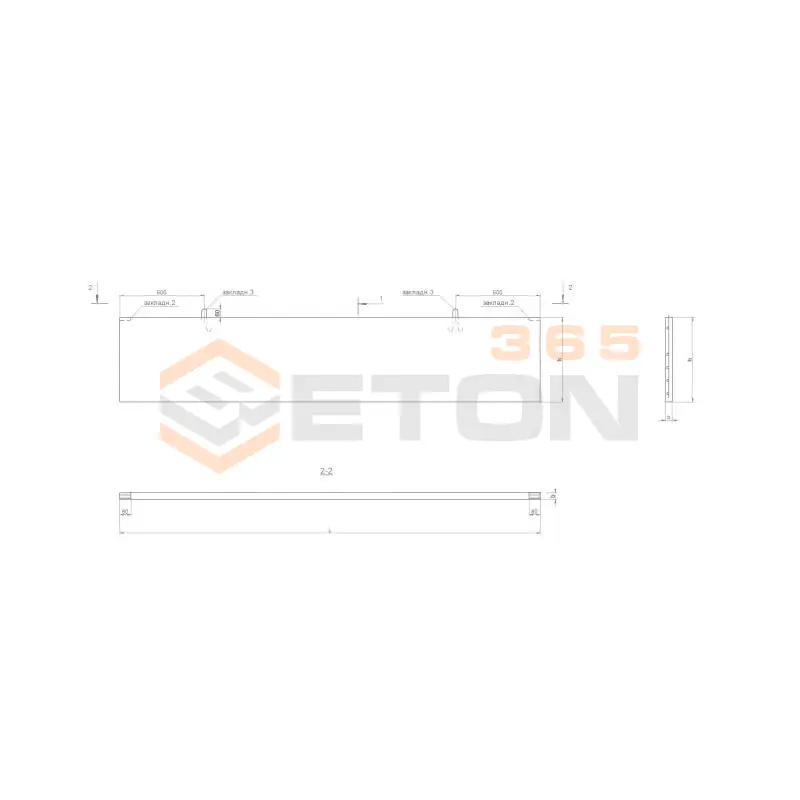 Цокольные панели (инд.) ПЦ 28-6