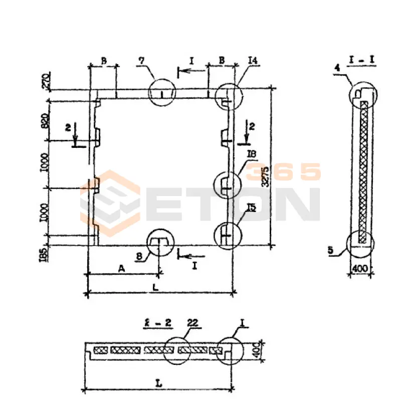 Панели наружных стен Серия 1.090.1-7с ПС 24-33-4 птс (1.090.1-7с)