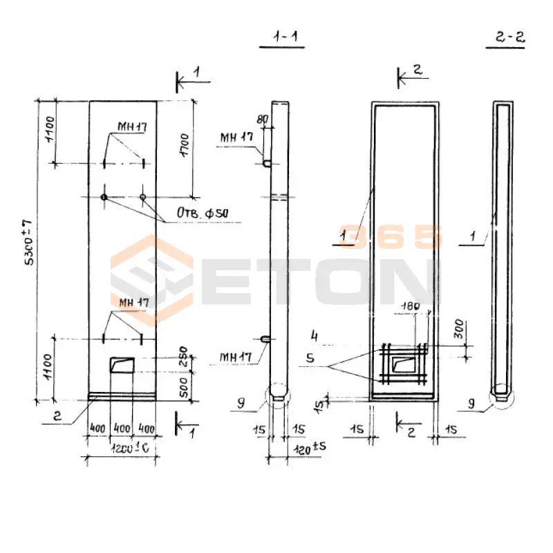 Панели ТП 901-6-61 ПНК 3 а (ТП 901-6-61)