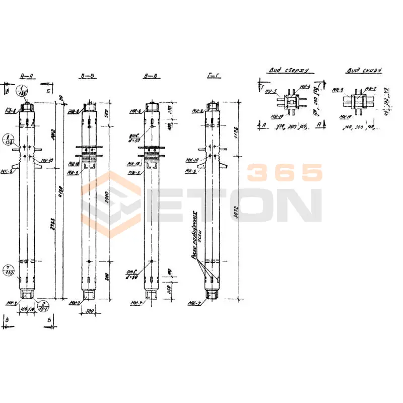 Колонны Серия ИИС 04-2 СКВ 2-24-42-3 (ИИС 04-2)