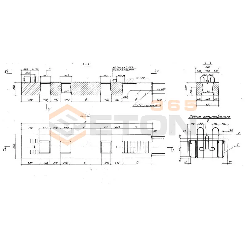 Блоки насадки Серия 3.503.1-55 2Н 10