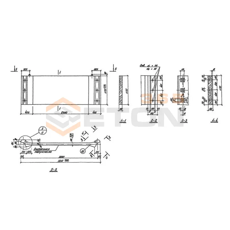 Блоки силосные Серия 3.702-1 СПГН 1 (3.702-1)