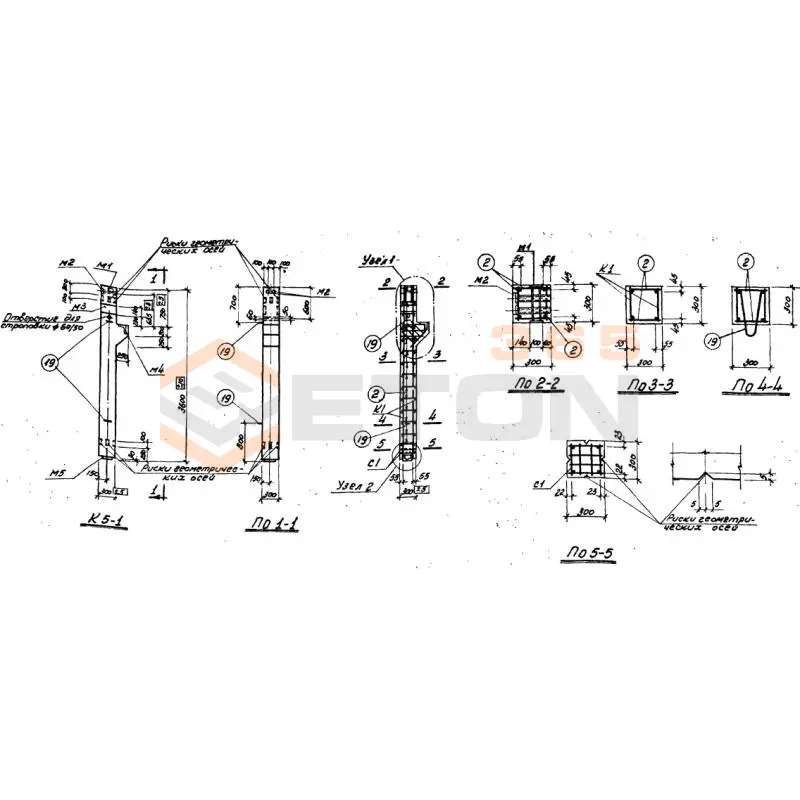 Колонны Серия ИИ 62 К 5-1 (ИИ 62)