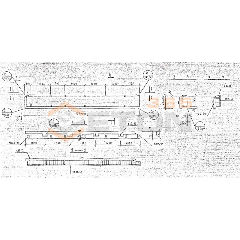 Панели наружных стен Серия 1.232 КЛ-2 НР 2-57-6-35 м (1.232 КЛ-2)
