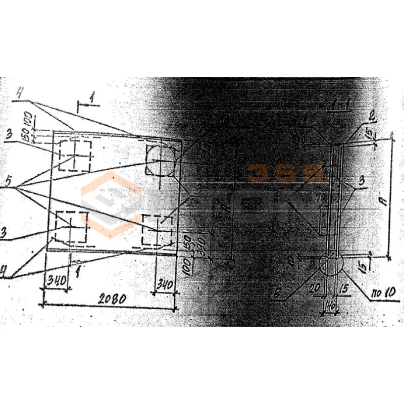 Плиты днища каналов угловые ПДУ серия 3.006.1-8 ПДУ 220-210-14-6