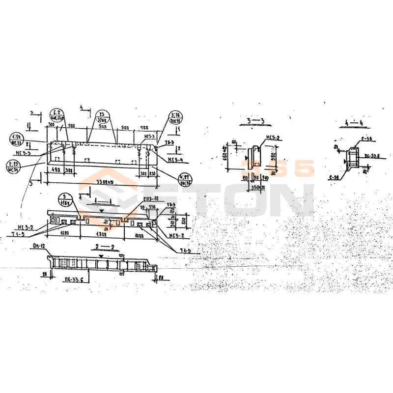 Панели наружных стен Серия 1.232 КЛ-2 НР 2-33-6-35 (1.232 КЛ-2)