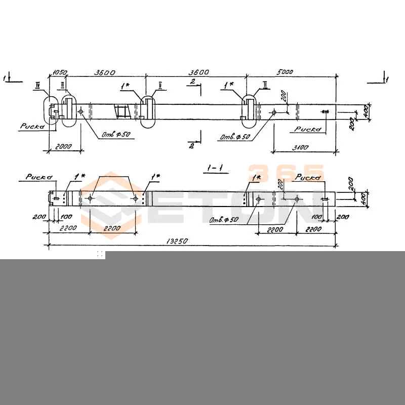Колонны Серия 1.020.1-4 3КНД 36-48-3-36-00