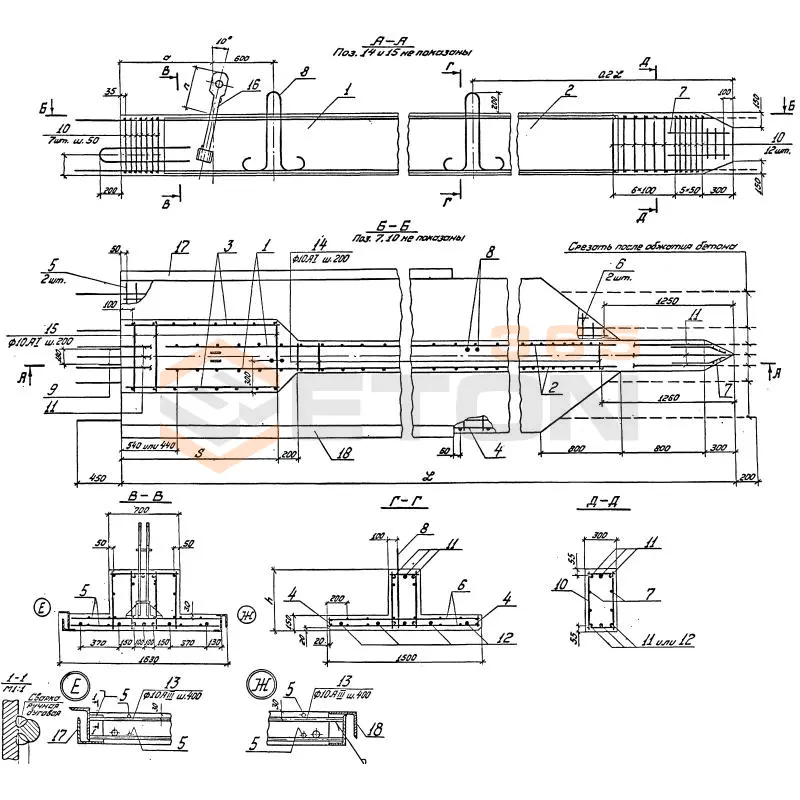 Шпунты Серия 3.505.1-15 ШТП 90-4 АIIIв