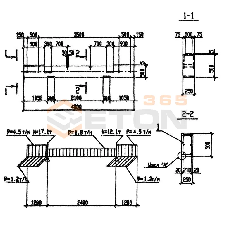 Траверсы Серия 3.016.1-11 Т 4-3