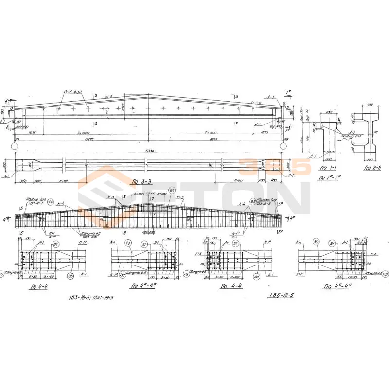 Балки Серия ПК 01-06 1Б 3-18-5