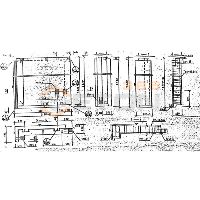 Панели наружных стен Серия 1.232 КЛ-2 НР 3-22-36-35 л (1.232 КЛ-2)