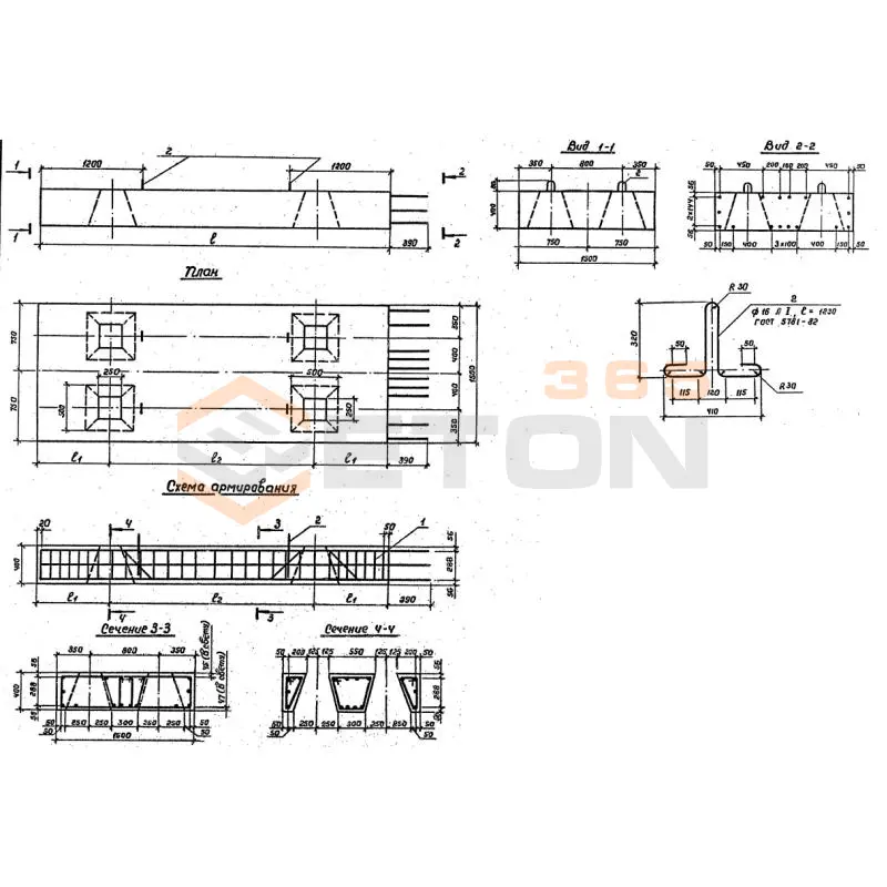 Блоки насадок Серия 3.503.1-79 5БН 35-1-1