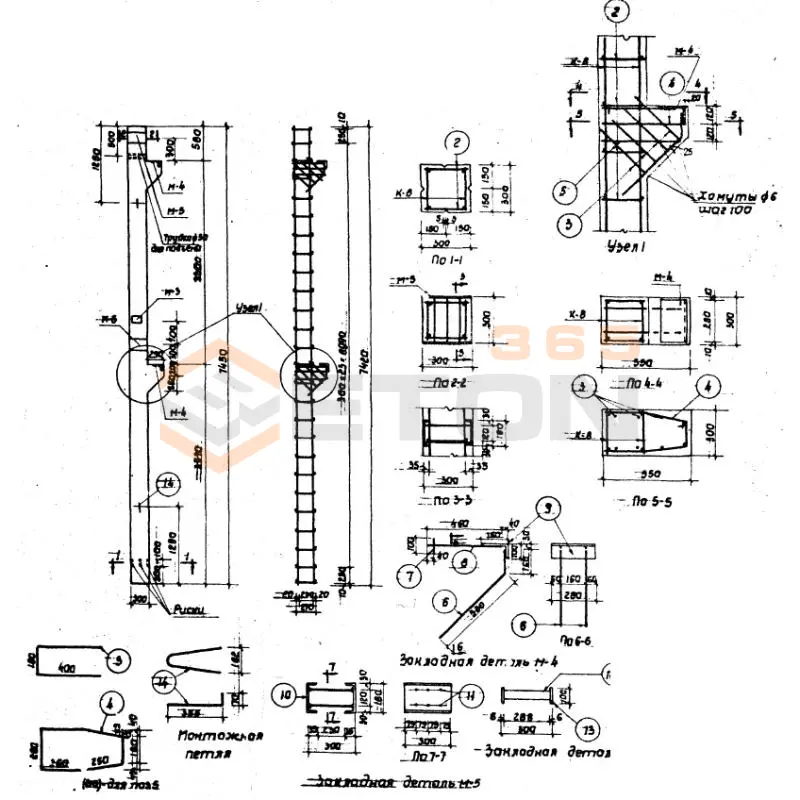 Колонны Серия ИИ 41 КБ 8 (ИИ 41)