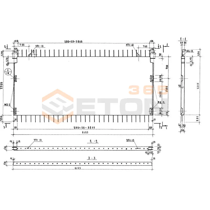 Диафрагмы жесткости Серия ИИ 04-6 Д 62-28 (ИИ 04-6)