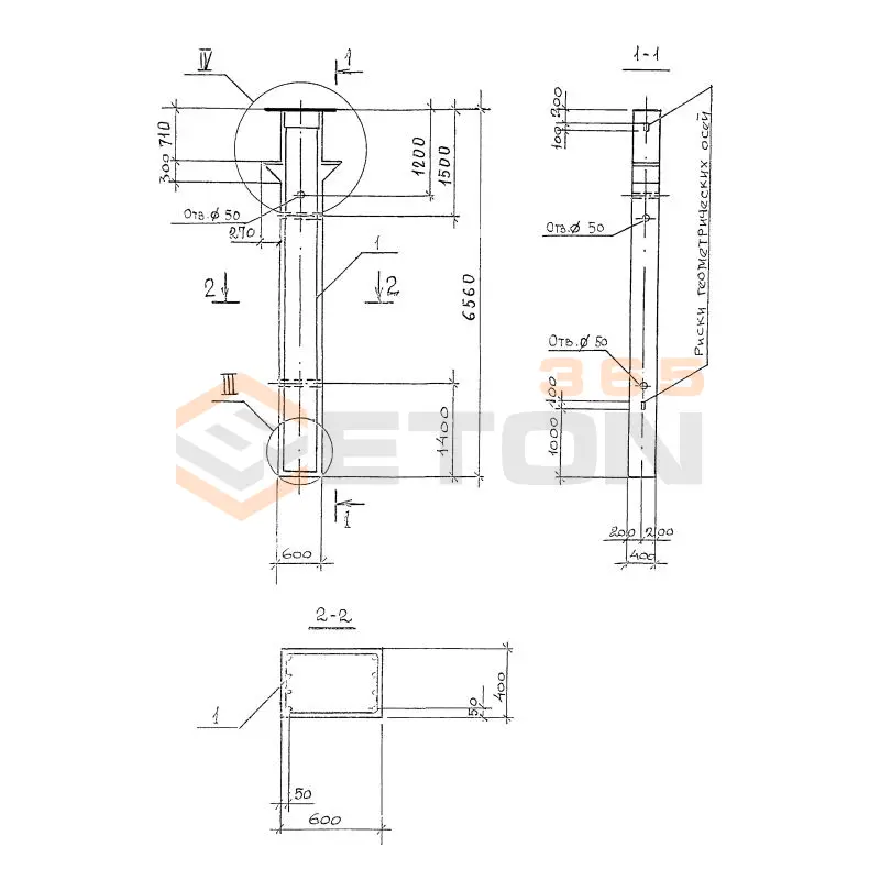 Колонны Серия 1.420.1-32 1КД 6-60-2,2-1