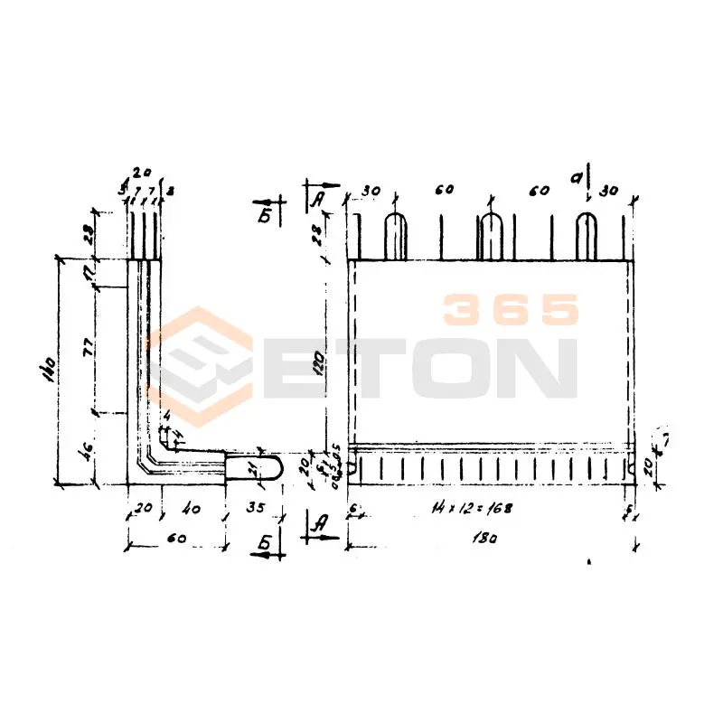 Блоки стеновые Альбом РК 7101-01 БС 1 к