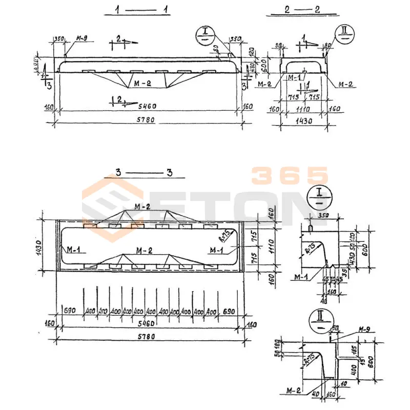 Блоки камер Серия 3.903 КЛ-13 ВБК 5,5