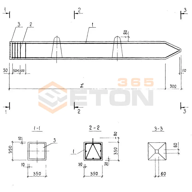 Сваи-колонны Серия 3.015-5/86 С 12-35 тк1 (3.015-5/86)