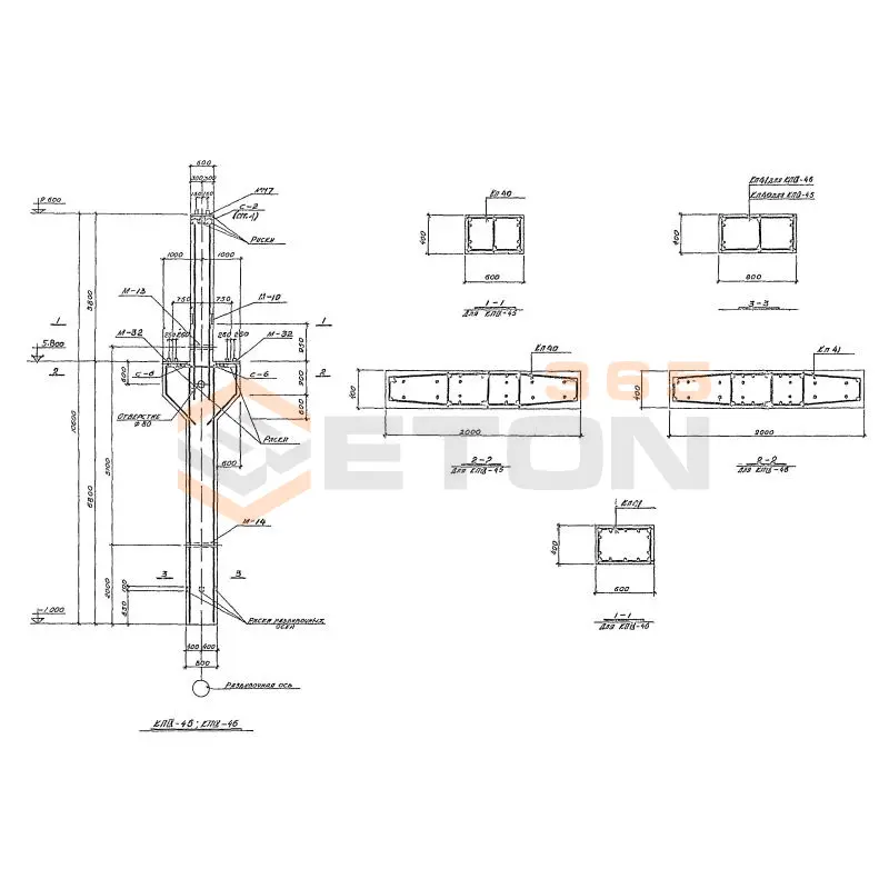 Колонны Серия КЭ 01-49 КП 9-46