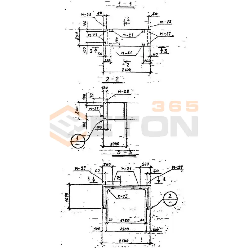 Блоки камер Серия 3.903 КЛ-13 СБК 1,8-1