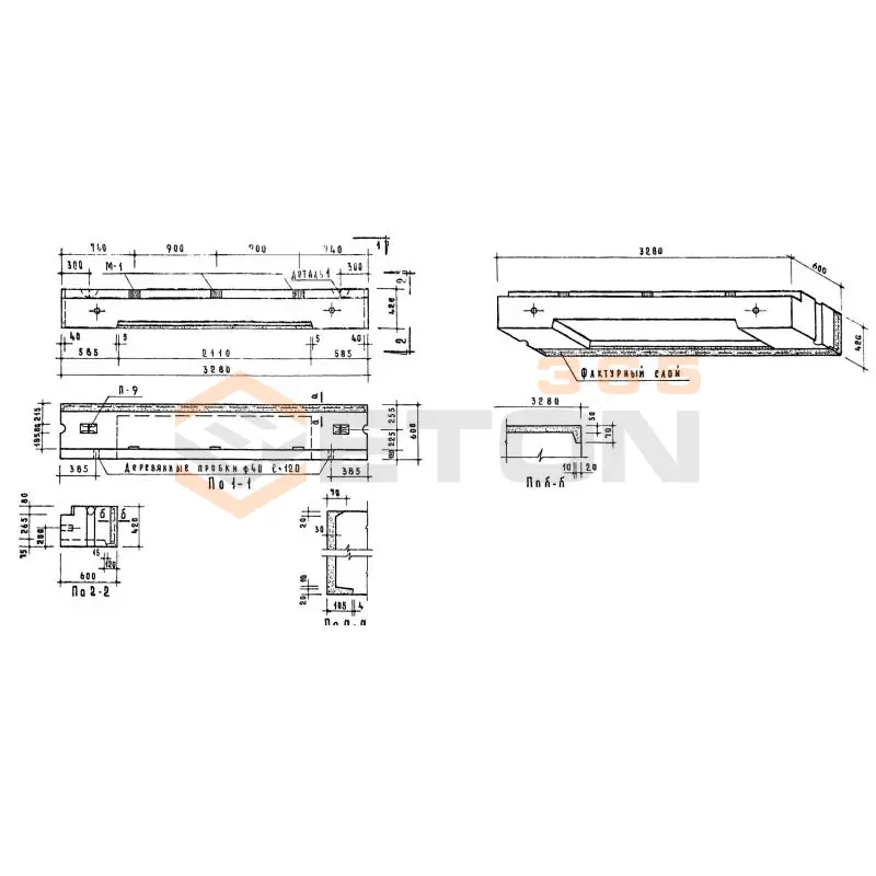 Блоки Серия 1.133-1 НБ 33-4-6 п