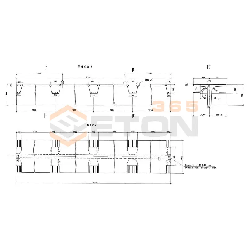 Балки Серия 3.503-14 Бпр 11,36